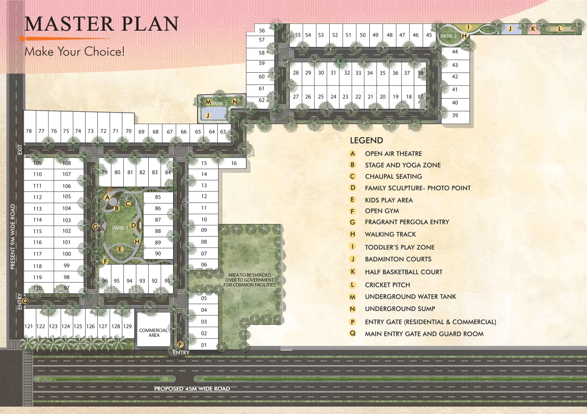 Master Plan Layout