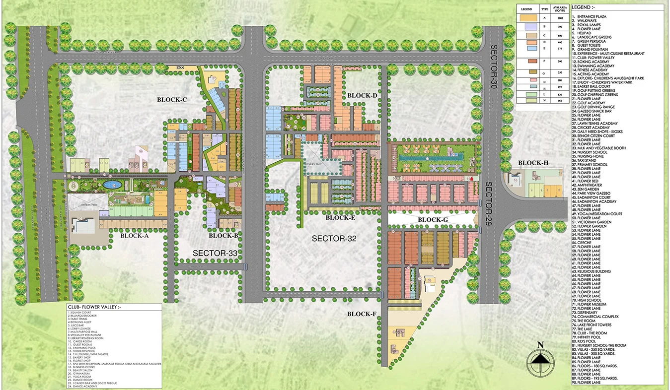 Paras Quartier Site Plan