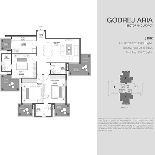 Paras Quartier Location Map