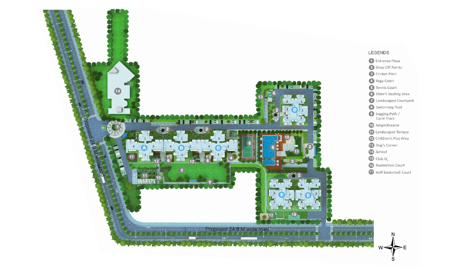 Paras Quartier Site Plan