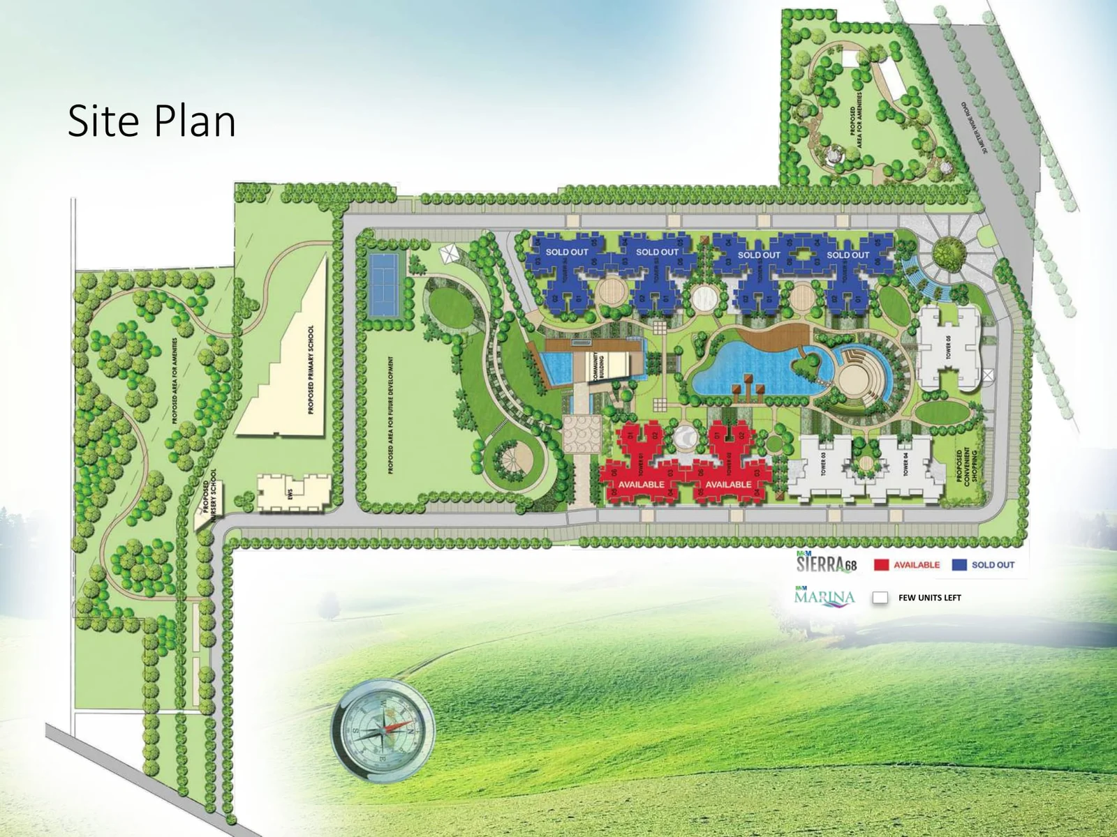 Paras Quartier Site Plan