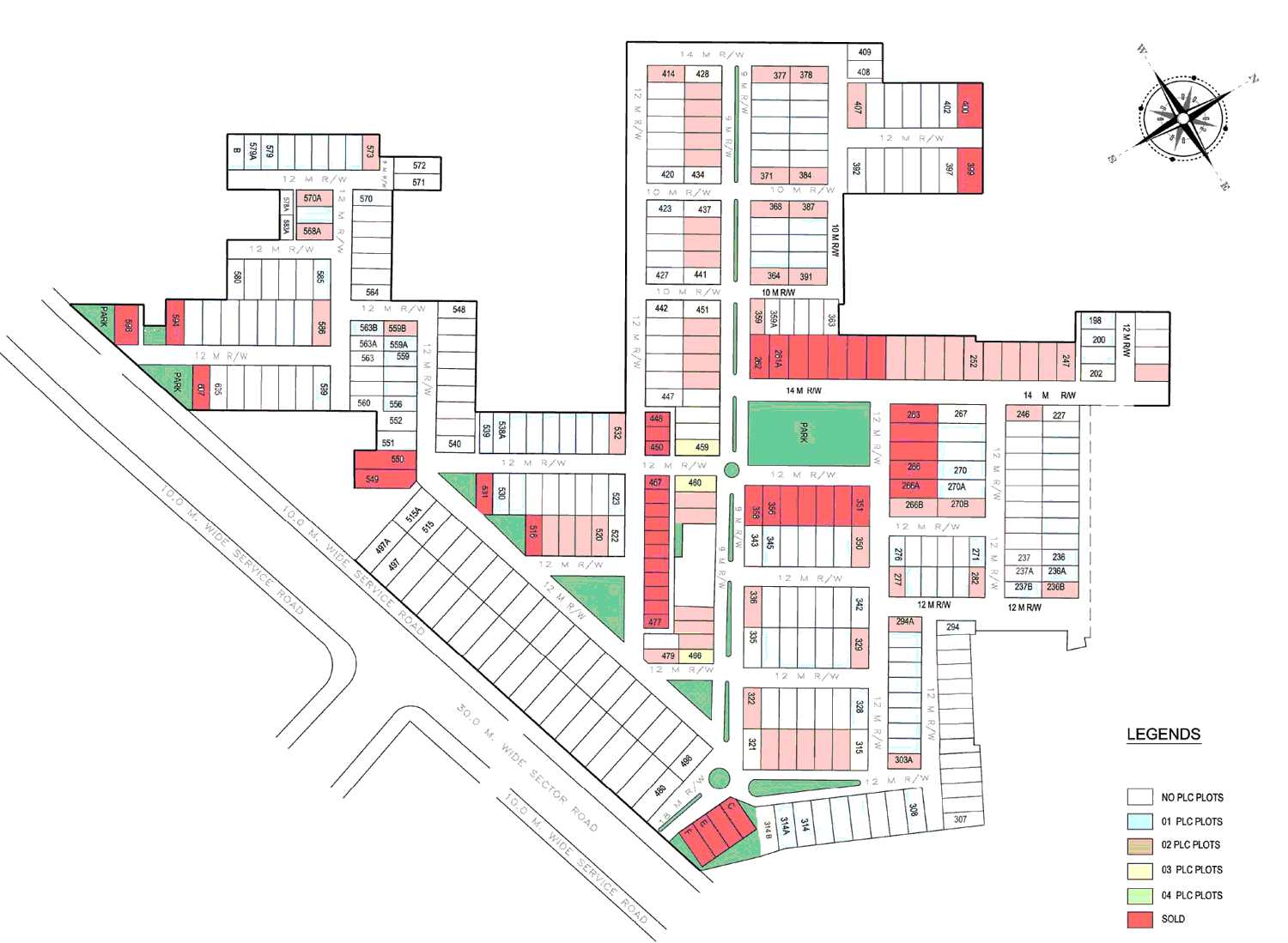 Paras Quartier Site Plan
